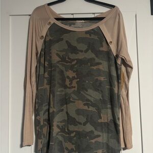 Woman’s Camo shirt